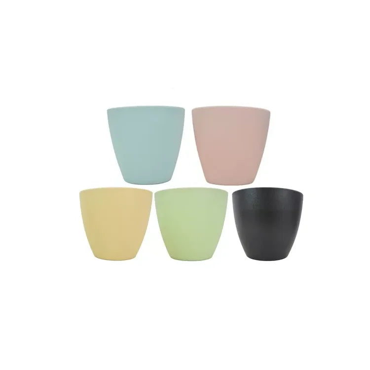 Maceta de plastico varios colores