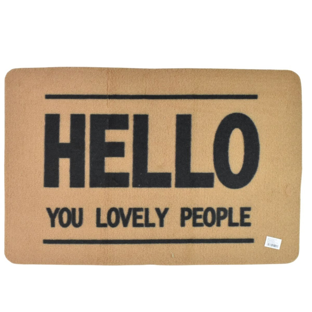 Alfombra Felpudo Antideslizante Para Entrada 58x38cm