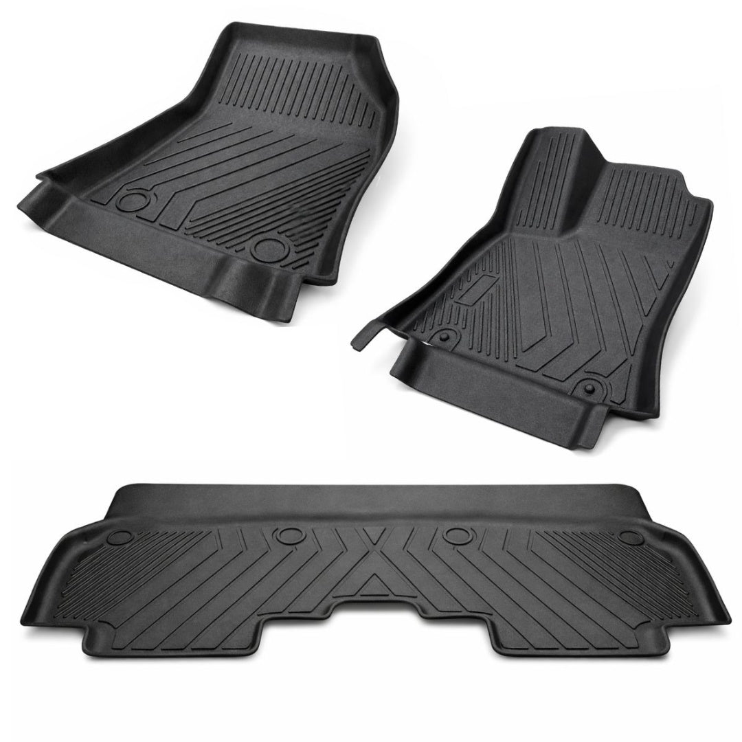 Alfombras Bandejas Para Suelo De Vehículos 3pcs Automovil