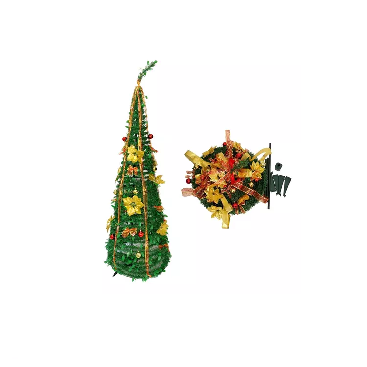 Arbolito espiral plegable de 120cm