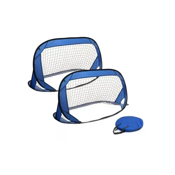 Arco de fútbol portátil plegable X2