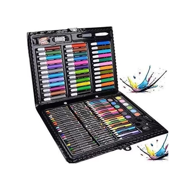 Valija set arte escolar maletin didáctico 150 piezas