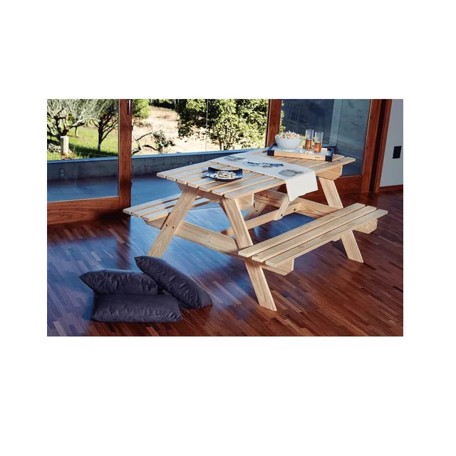 Mesa bandeja cama desayuno tramontina plegable madera