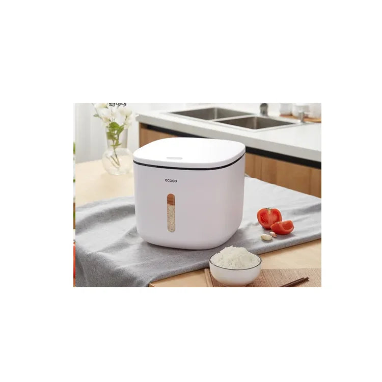 Contenedor Grande De Comida Tapa Automática