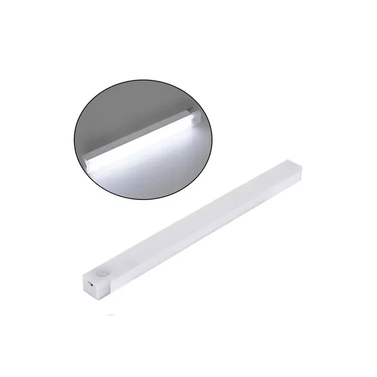 Tubo Lampara Luz Led Sensor De Movimiento Recargable 30 Cm