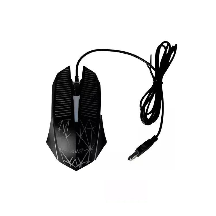 Mouse Gamer Luz Rgb Con Cable Modelo V-06 1200 Dpi