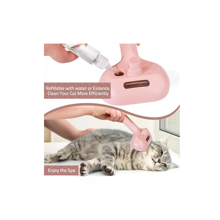Cepillo De Vapor Para Gatos, Peine De Limpieza
