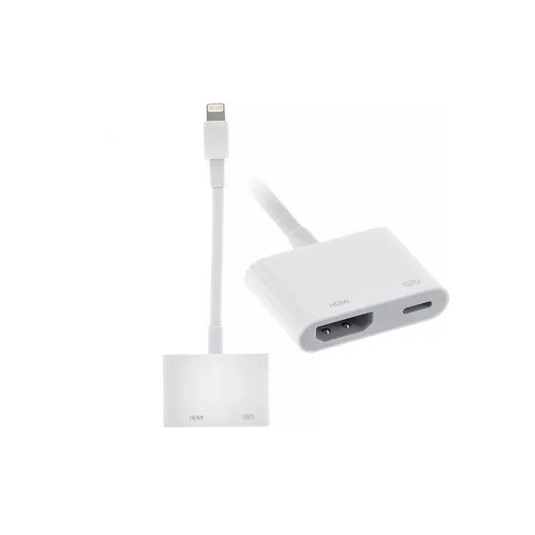 Adaptador Av Lightning iPhone iPad A Hdmi Modelo Compatible