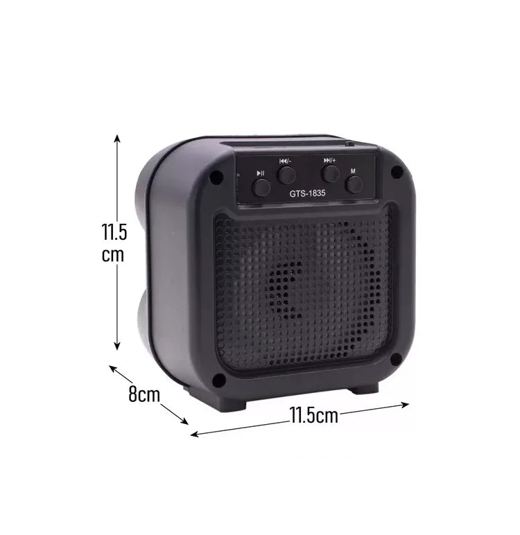 Mini Parlante Bluetooth 4 Luces Led Rgb Usb Y Lector Memoria