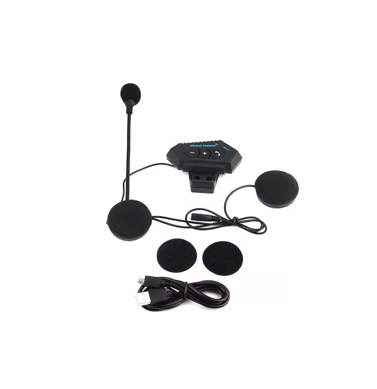 Intercomunicador Motos Auriculares Manos Libres Bt Casco