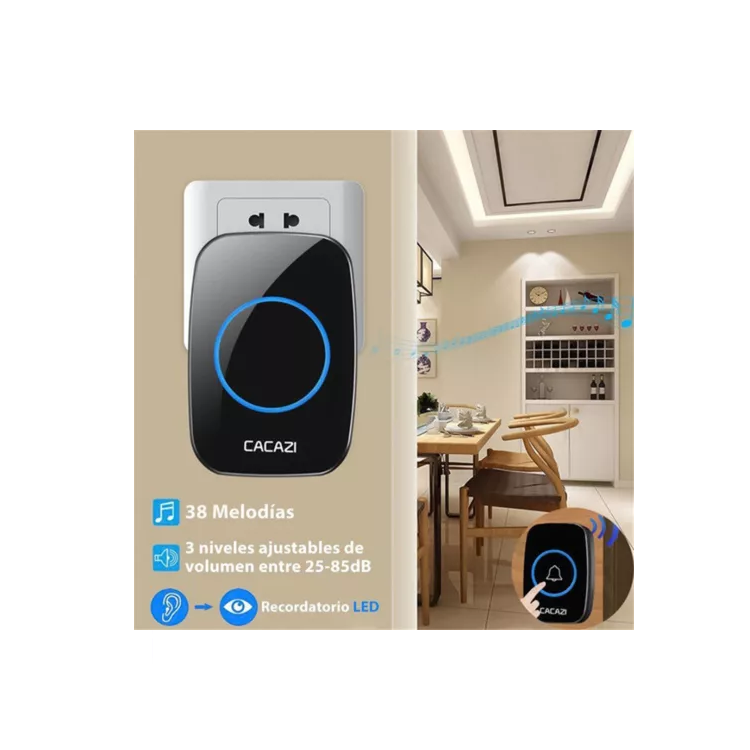 Timbre Inalámbrico Exterior