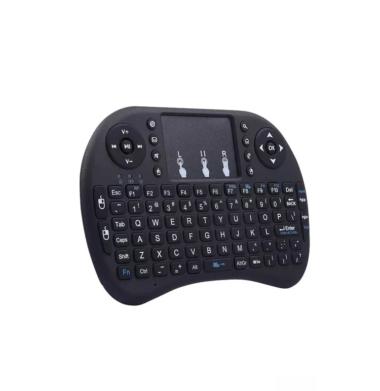 Teclado Mini Wireless Para Smart Tv Control Remoto Con Luz