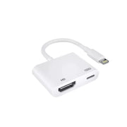 Adaptador Av Lightning iPhone iPad A Hdmi Modelo Compatible