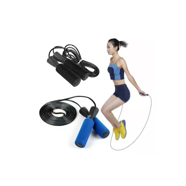 Cuerda Para Saltar Con Rulemanes Para Crossfit Boxeo 2,20m