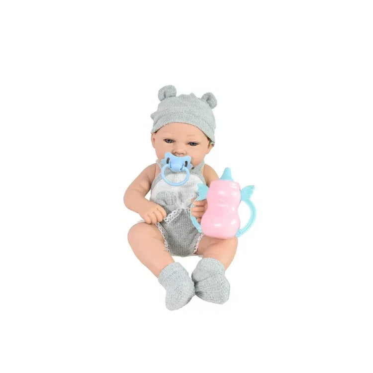 Muñeco Bebe Bebote De Goma Realista 40cm Infantil Juguete