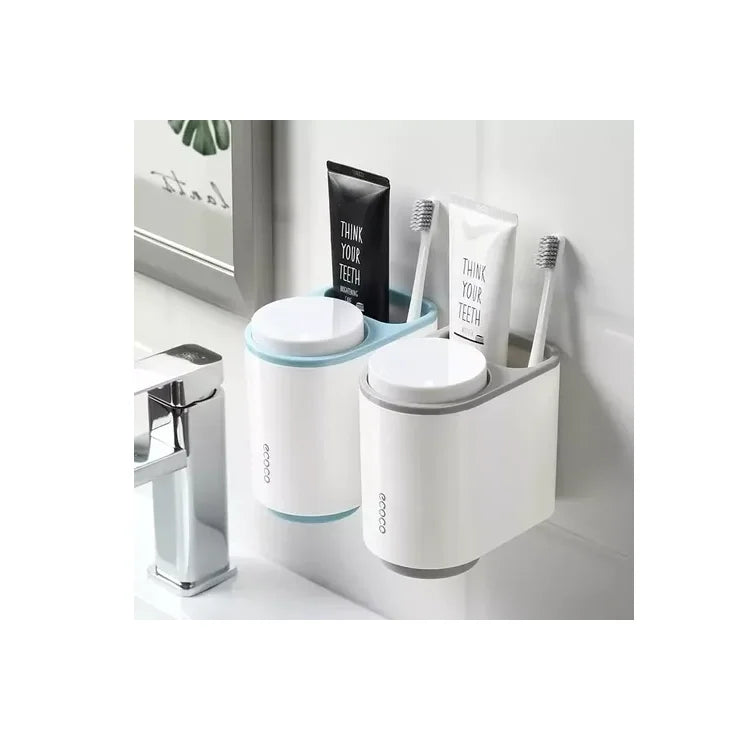 Dispensador Porta Cepillo Con Vaso Magnetico