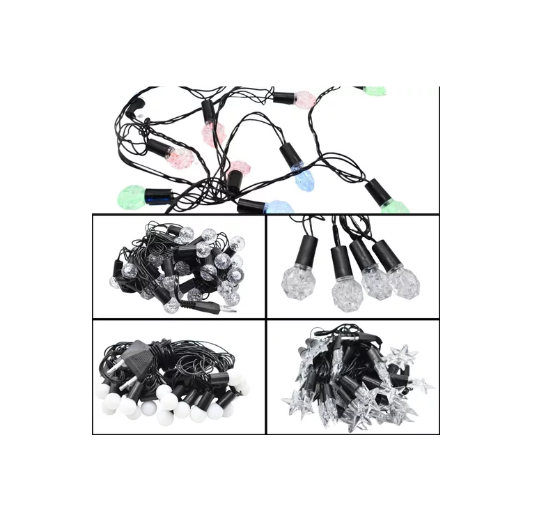 Luz led de navidad multicolor 4.5m