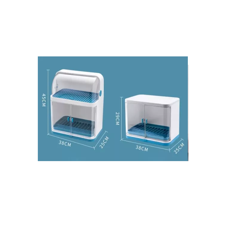 Estante escurridor de plástico 2 niveles