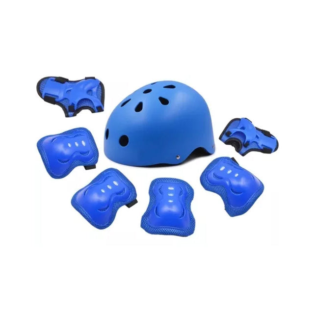 Pack infantil casco + protectores