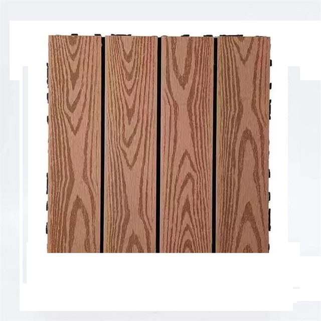 Piso encastrable simil madera 30x30cm