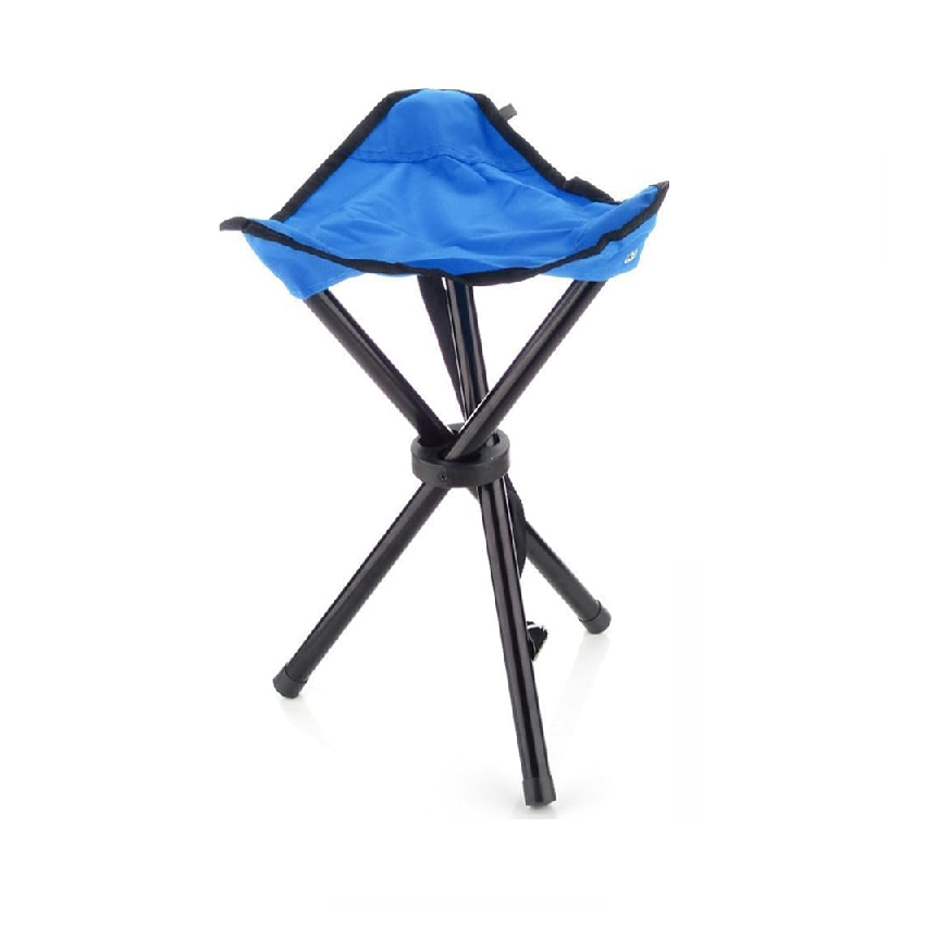 Banco plegable para camping de 3 patas