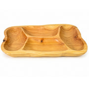 Tabla Madera Redonda Para Picada Con 3 Accesorios 23x21 Cm