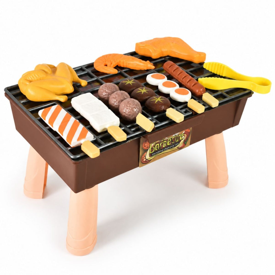 Barbacoa De Juguete Con Accesorios Para Niños Infantil