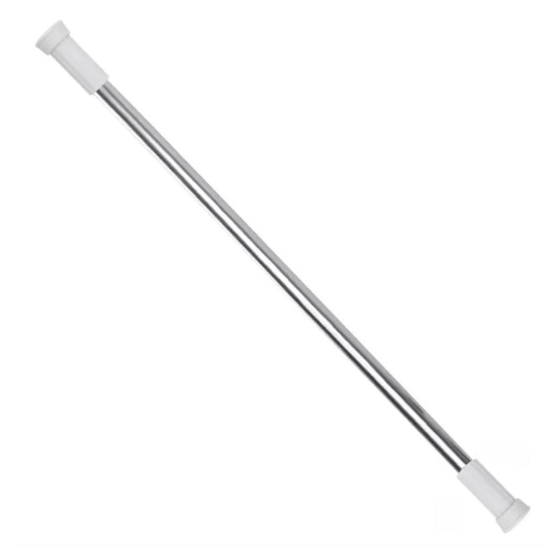 Barrote Palo Extensible Cortina De Baño 110-200cm Acero Inox