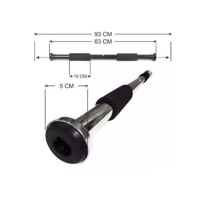 Barra de dominadas para puerta