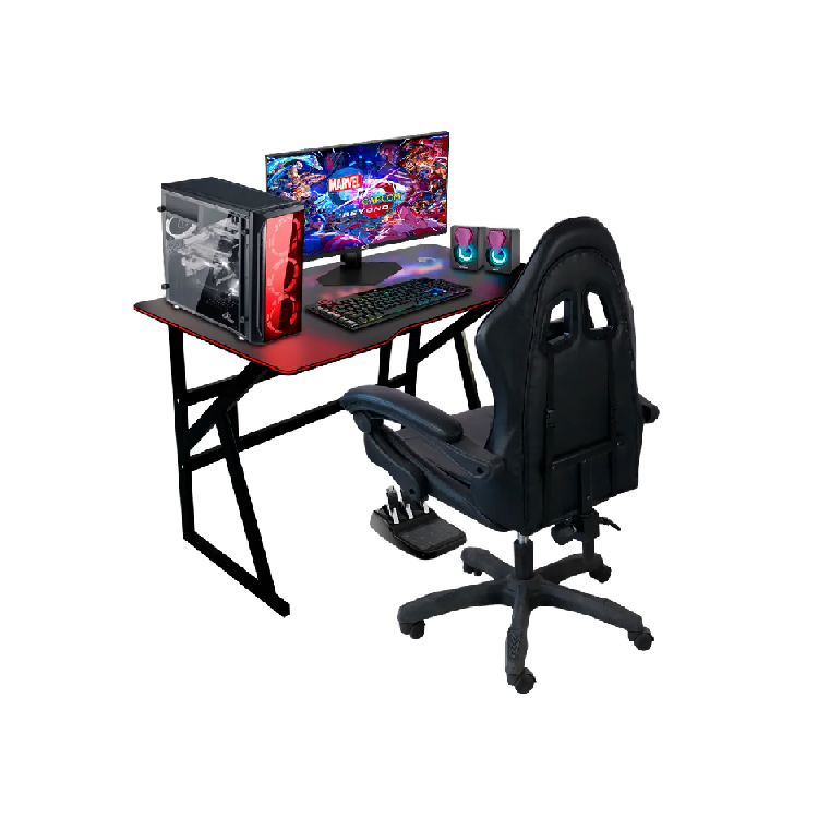 Escritorio Gamer Minimalista Con Estructura Metal