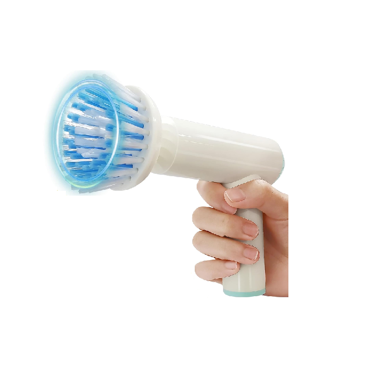 Cepillo Multiuso Giratorio Recargable 7 En 1