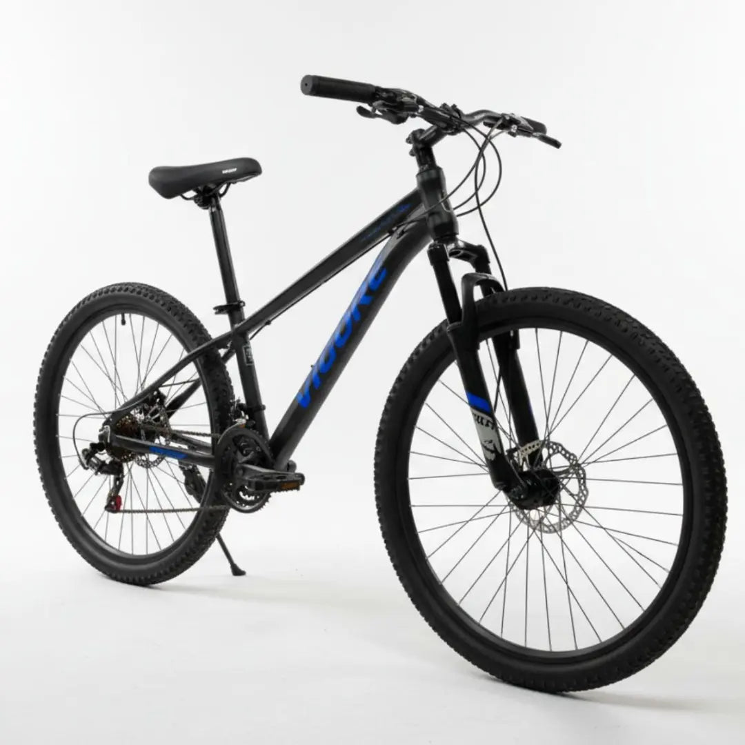 Bicicleta MTB azul con negro 2