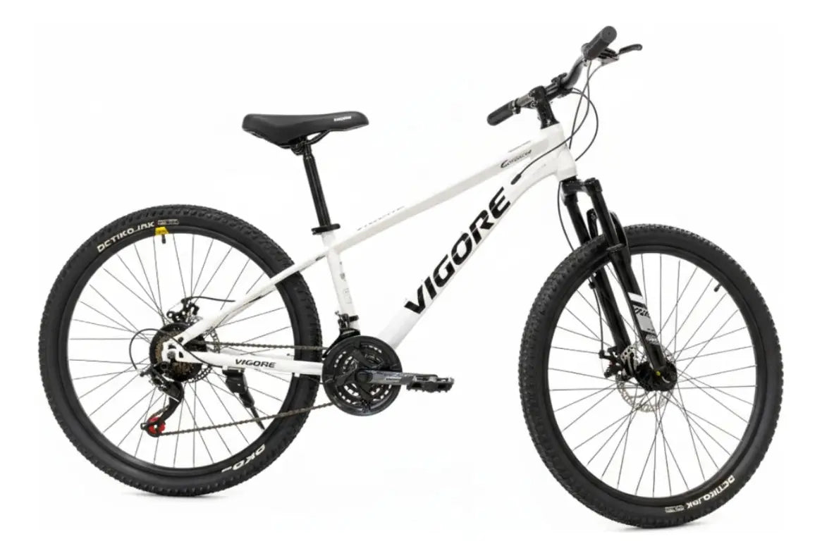 Bicicleta MTB blanca