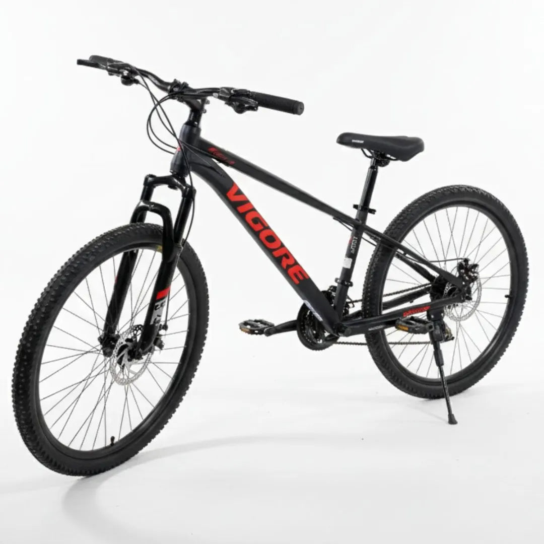 Bicicleta MTB rojo con negro