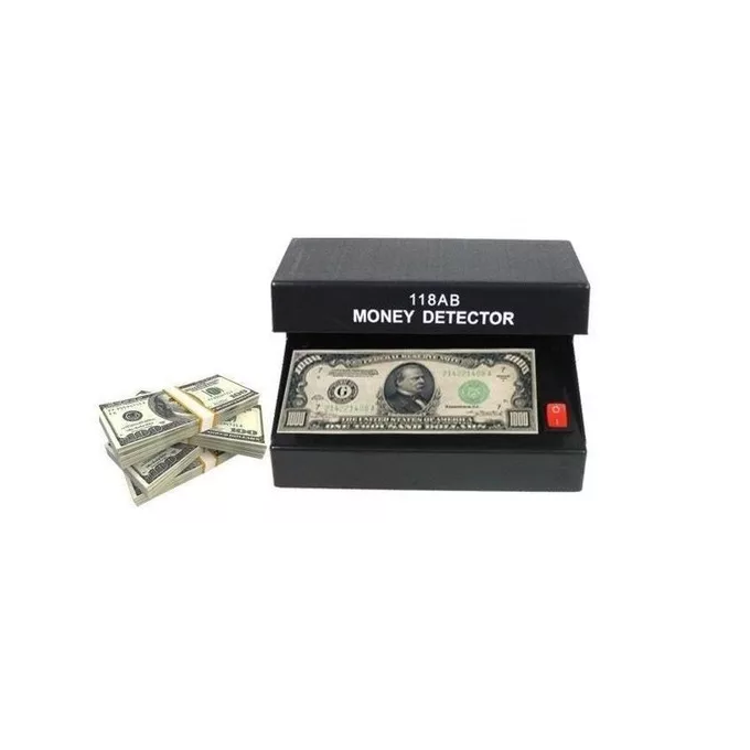 Detector de billetes falsos de dolares y pesos 220v