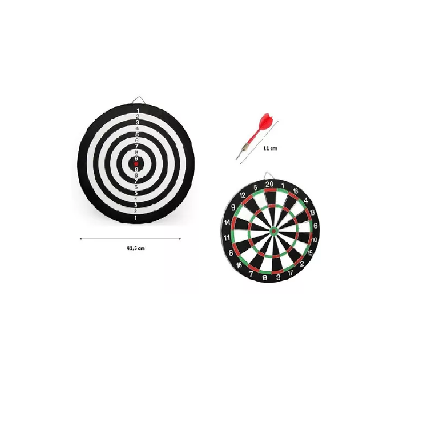 Juego de dardos tiro al blanco reversible