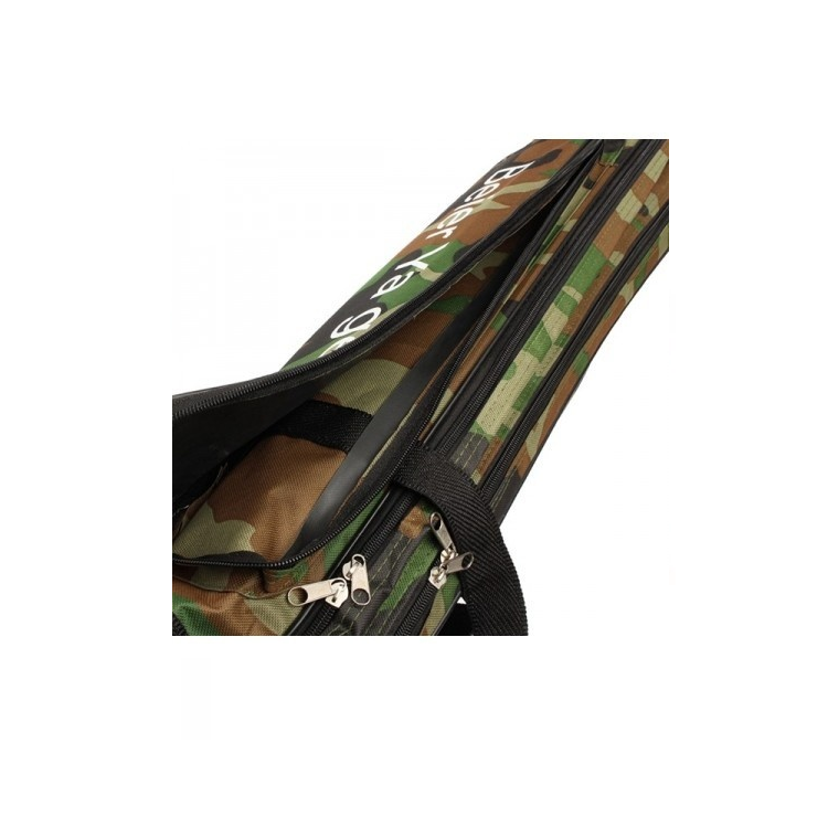 Bolso porta caña de pesca camuflado