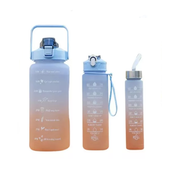3 Botellas de agua motivacional