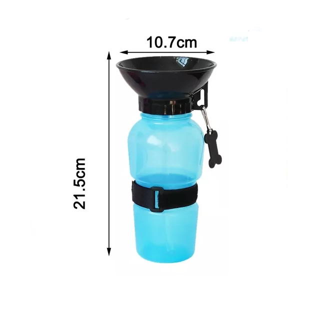 Botella de agua para mascotas