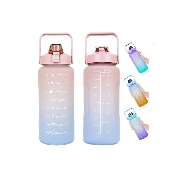 Botella de agua motivacional 3.5L