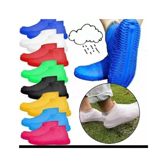Protector cubre calzados silicona lluvia impermeable talle M