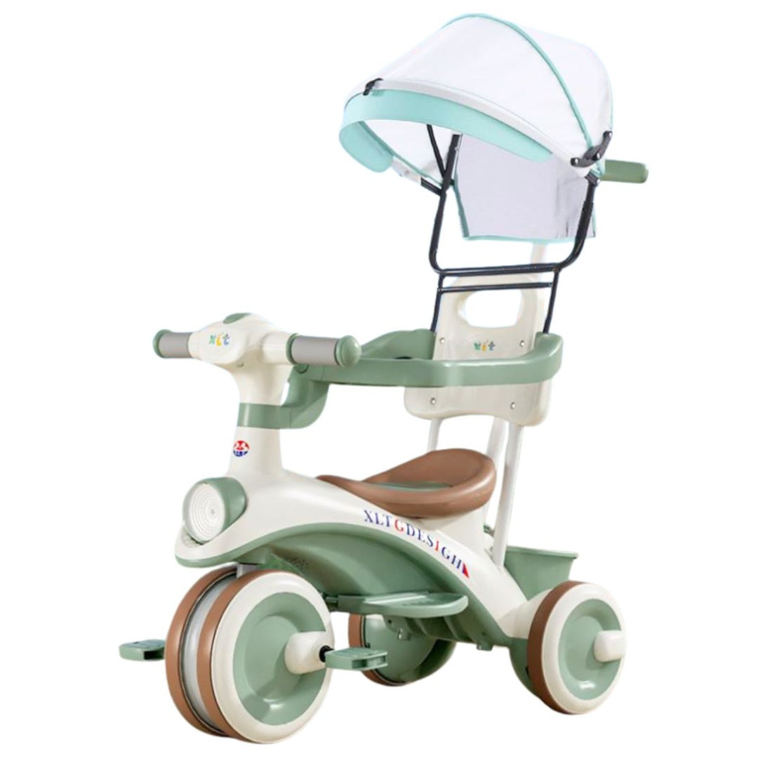 Buggy Carrito Infantil Con Guía Y Capota Con Luces Niños