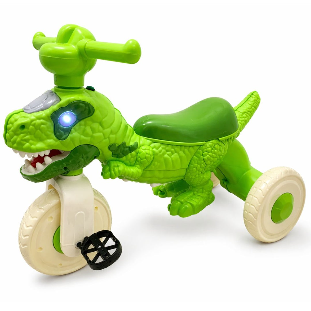Buggy Triciclo Dinosaurio Con Luz Y Sonido