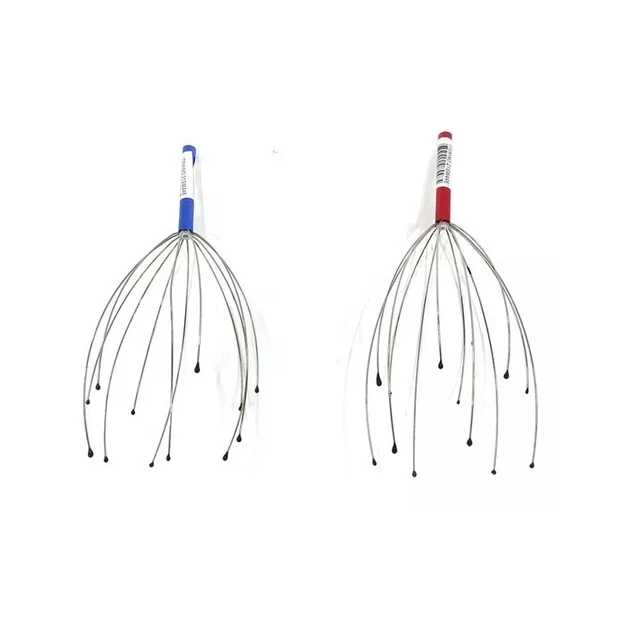 Masajeador de cabeza 12 puntas antistress relajante