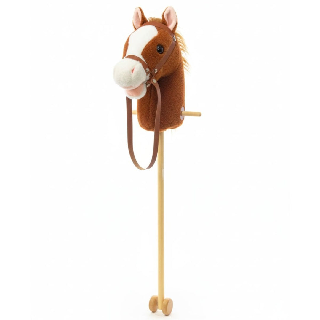 Peluche Cabeza De Caballo De Palo Con Sonido 86cm