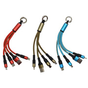 Cable de carga forrado con varias entradas