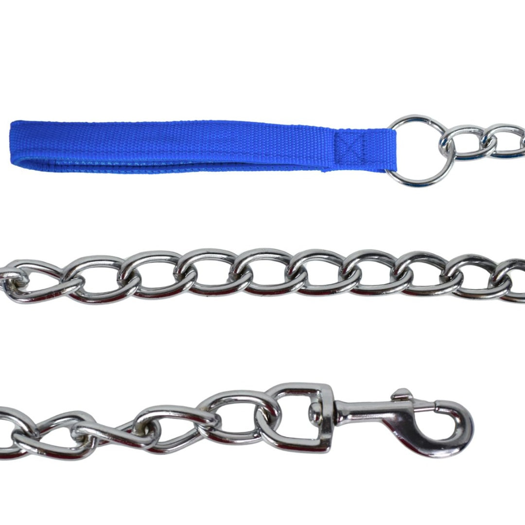 Cadena Con Correa Para Mascotas 6mm X 120cm Metal