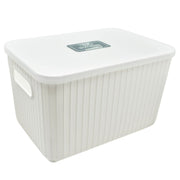 Caja Plástica Con Tapa 36x26x24cm