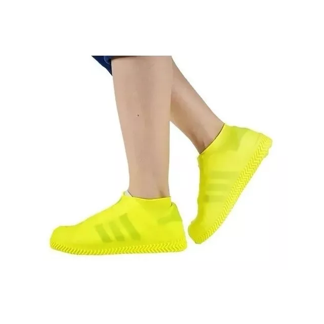 Protector cubre calzados silicona lluvia impermeable talle M