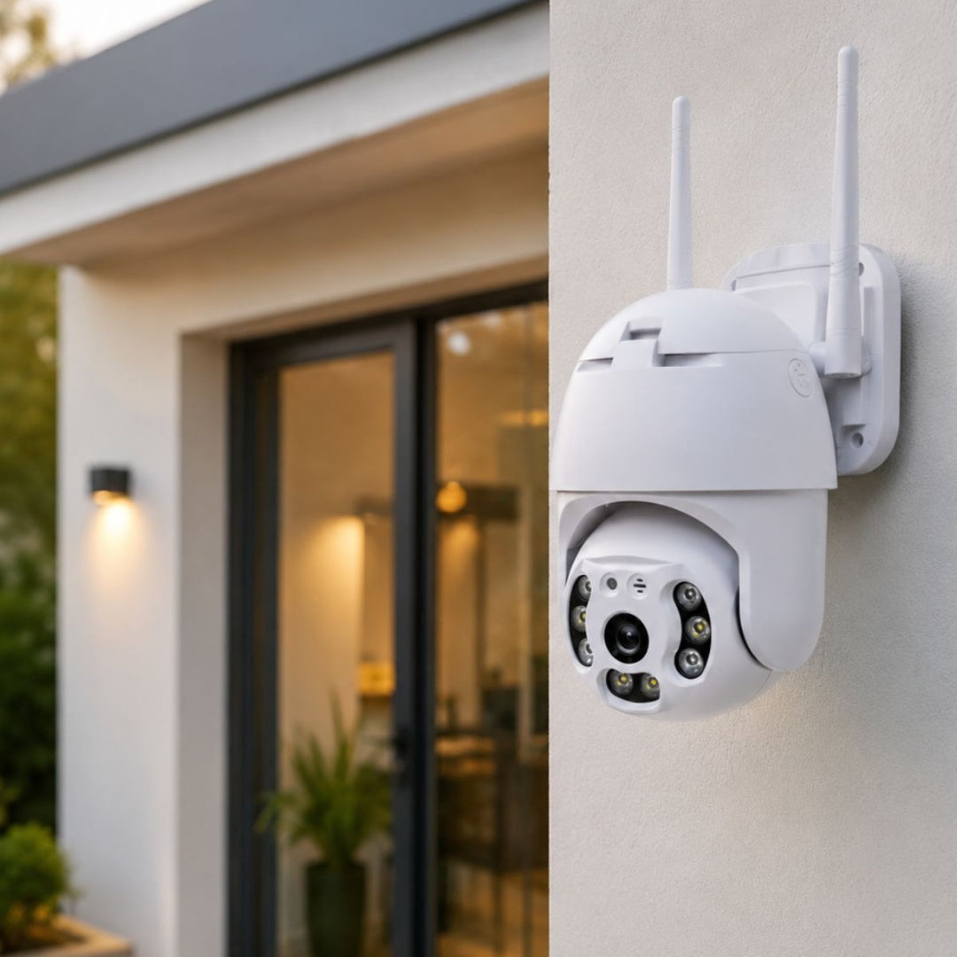 Cámara Smart Wifi Ip66 Para Monitoreo Remoto